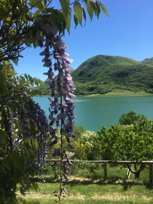 Casa Sul Lago Nonna Gio' Colle di Tora Extérieur photo